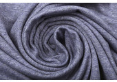Cotton Jersey Dark Lilac Melange