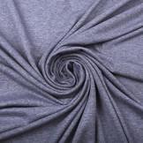 Cotton Jersey Dark Lilac Melange