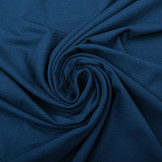 Cotton Jersey Politie Blauw