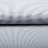 Baby Jersey Waffelpiqué Baumwolle Grau