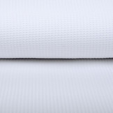 Baby Jersey Wafel Katoen Wit