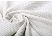 Baby Jersey Waffle Pique Fabric Creme