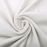 Baby Jersey Wafel Katoen Creme