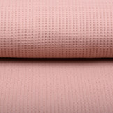 Baby Jersey Wafel Katoen Poeder Roze