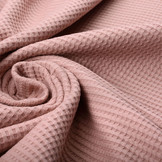 Baby Jersey Wafel Katoen Poeder Roze
