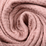 Baby Jersey Waffle Pique Fabric  Powder Pink