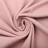 Baby Jersey Wafel Katoen Poeder Roze