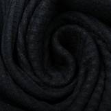 Baby Jersey Waffelpiqué Baumwolle Schwarz