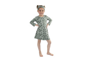 90. Jurkje met lange mouw 104/134