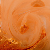 Netz Bestickt Qatra Orange