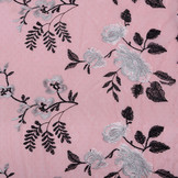 Mesh Embroidered Mawhero Pink