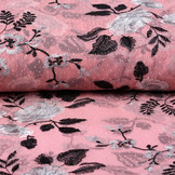 Mesh Embroidered Mawhero Pink