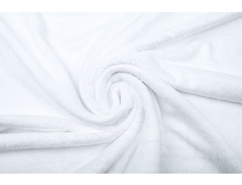 Bamboo Frottee Weiß