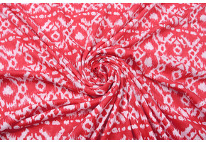 Lycra Jersey Saga Red