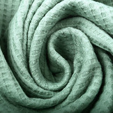 Baby Jersey Wafel Katoen Oud Groen