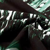 Tricot Lycra Plumas Green