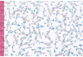 Linenlook Printed Colorful Hedgehog With Berry Branch