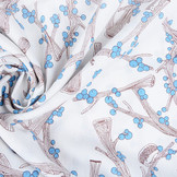 Linenlook Printed Colorful Hedgehog With Berry Branch