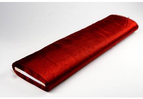 Organza Two-Tone Rot-Schwarz