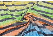 Jersey Viscose Big Stripe Multicolor 5