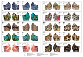 Mundmasken Panel Tiere