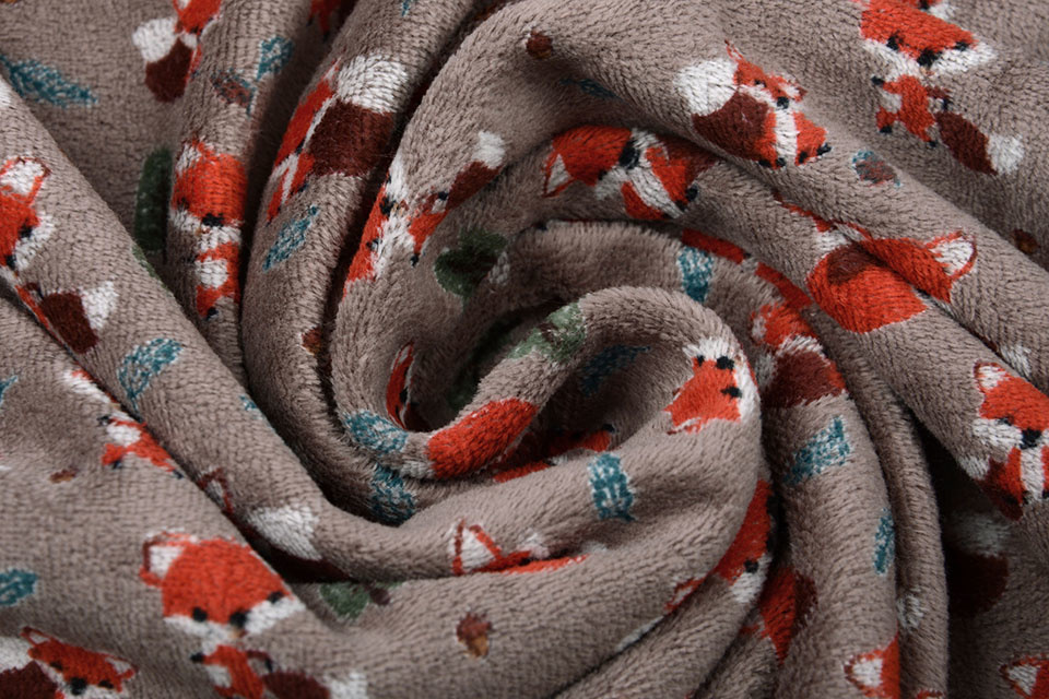Nicky Velours Fox Light Taupe