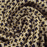 Viscose Punta Di Roma Kleine Schakelketting Marine