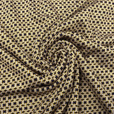 Viscose Punta Di Roma Small Link Chain Navy