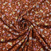 Viscose Punta Di Roma Circlio Bruin