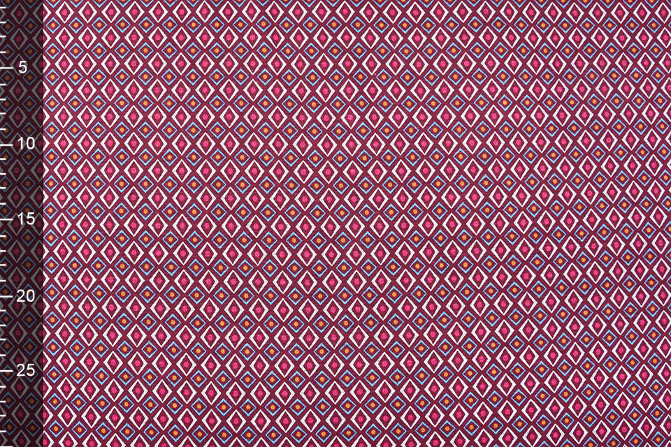 Viscose Punta Di Roma Diamond Bordeaux
