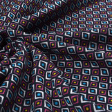 Viscose Punta Di Roma Diamond Zwart