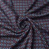 Viscose Punta Di Roma Diamond Zwart