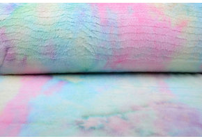 Kort Harige Bont Multi Color