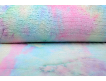 Kort Harige Bont Multi Color