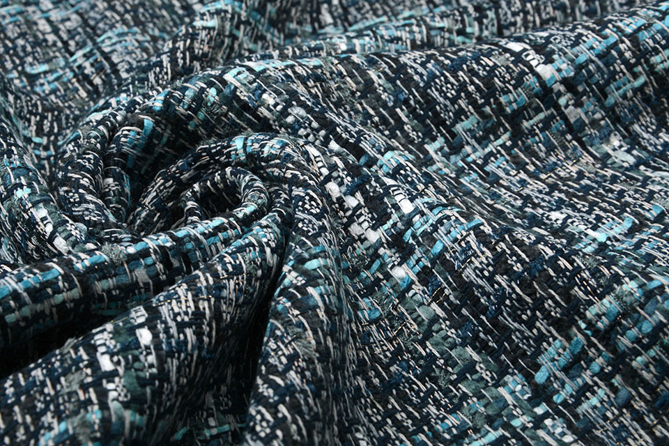 Chessy Bouclé Blue