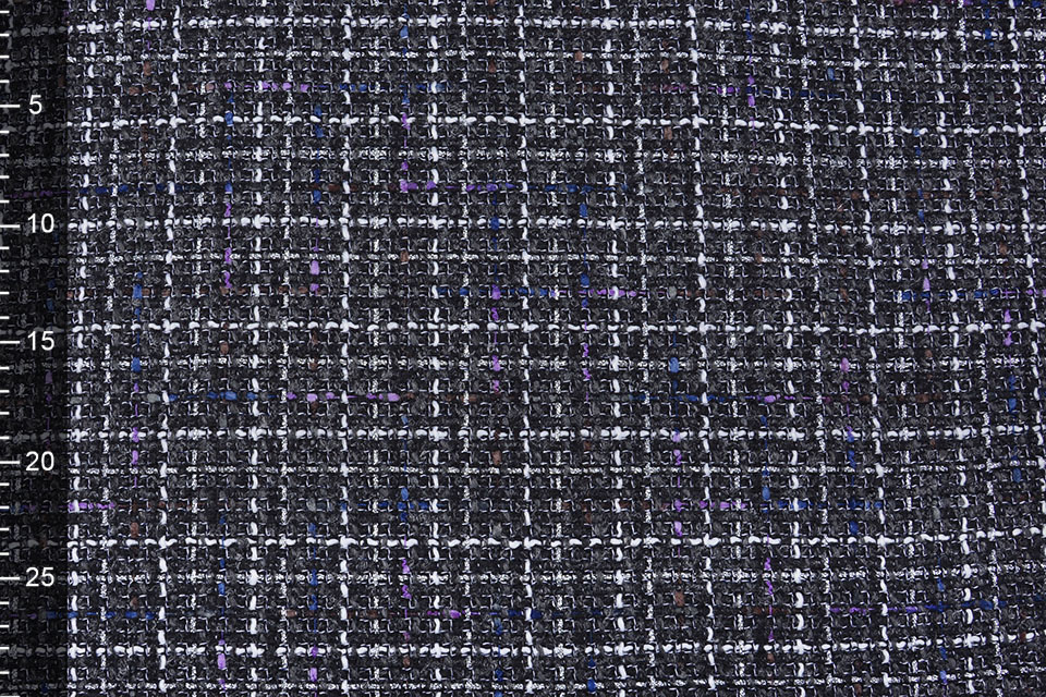 Bouclé Sjanelli Glitter Multi Black