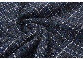 Bouclé Sjanelli Glitter Multi Blauw
