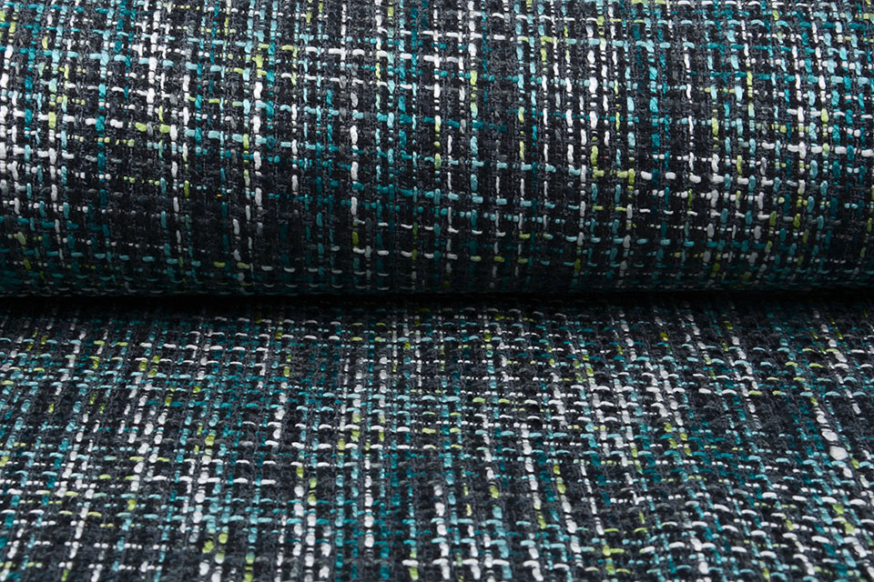 Bouclé Sjanelli Multi Sea Green