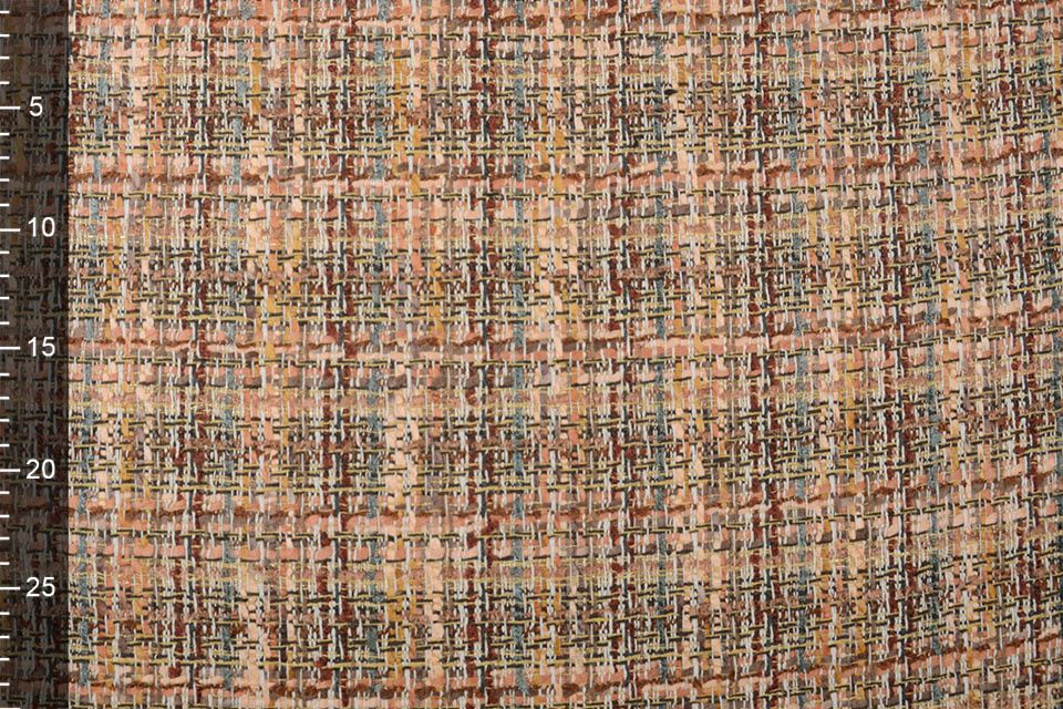 Chessy Bouclé Multi Caramel Brown