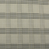 Scuba Jacquard Carro Ruit Beige Zwart Blauw