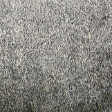 Fellimitat Melange Schwarz Beige