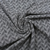 Viscose Jersey Stretch Sustainable Tweed