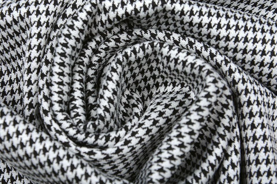 Viscose Jersey Stretch Checks