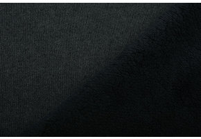 Knitted Jogging, Fur Melange Black