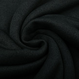 Sweatstoff Gestrickt, Bunt Melange Schwarz