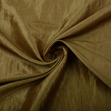 Crinkle Taft Donker Goud