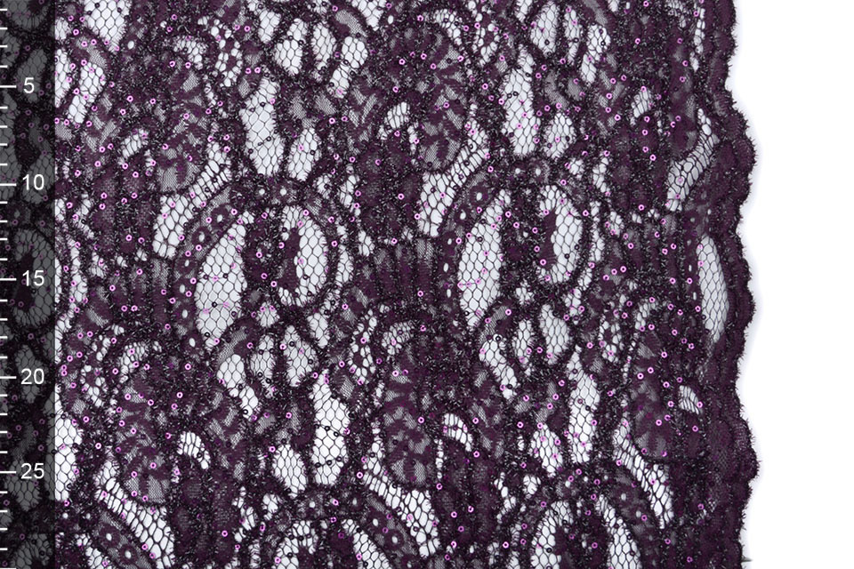 Lace Sequins Pakuhi Purple