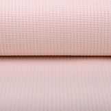 Baby Jersey Wafel Katoen Licht Roze