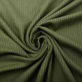 Baby Jersey Wafel Katoen Army Groen