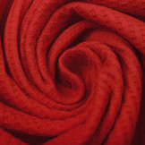 Baby Jersey Wafel Katoen Rood